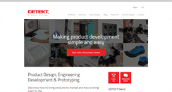 Desktop Screenshot of detektdesign.com